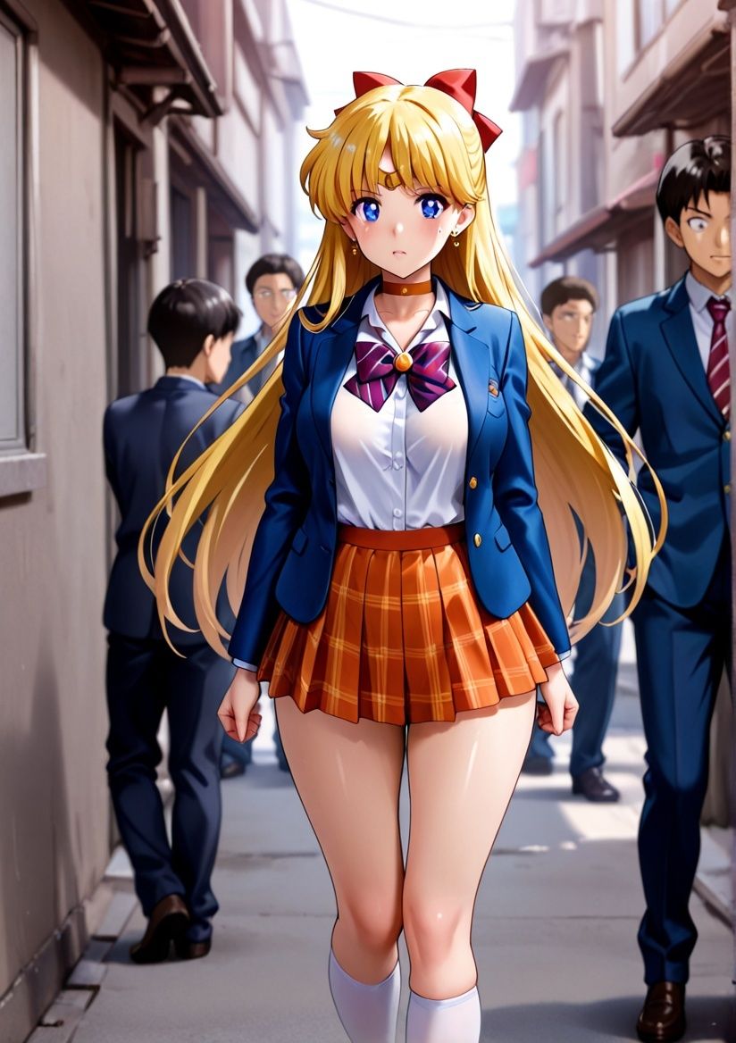 クラスの一軍女子セーラーヴィー〇スは発情期 - サンプル画像 2