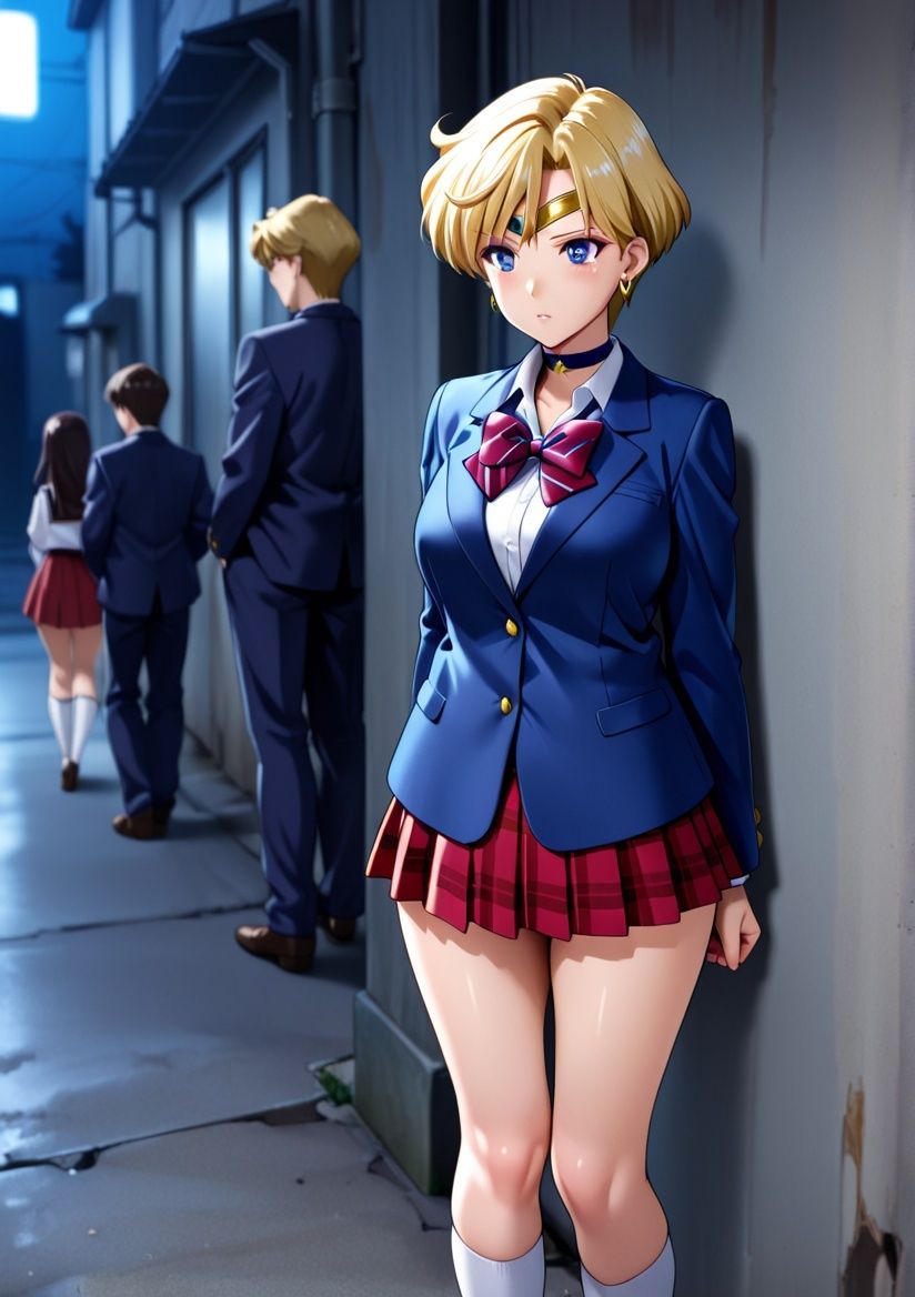 クラスの一軍女子セーラーウ〇ヌスは発情期 - サンプル画像 1