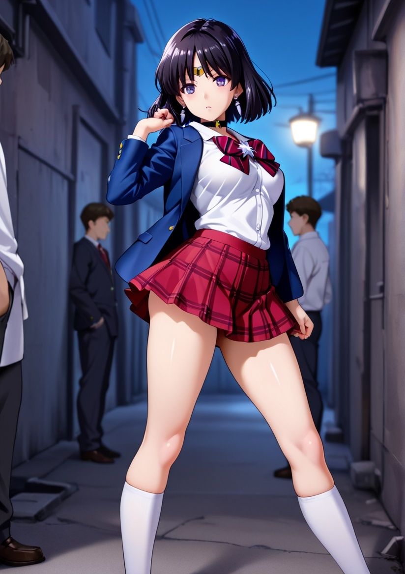 クラスの一軍女子セーラーサ〇ーンは発情期 - サンプル画像 1