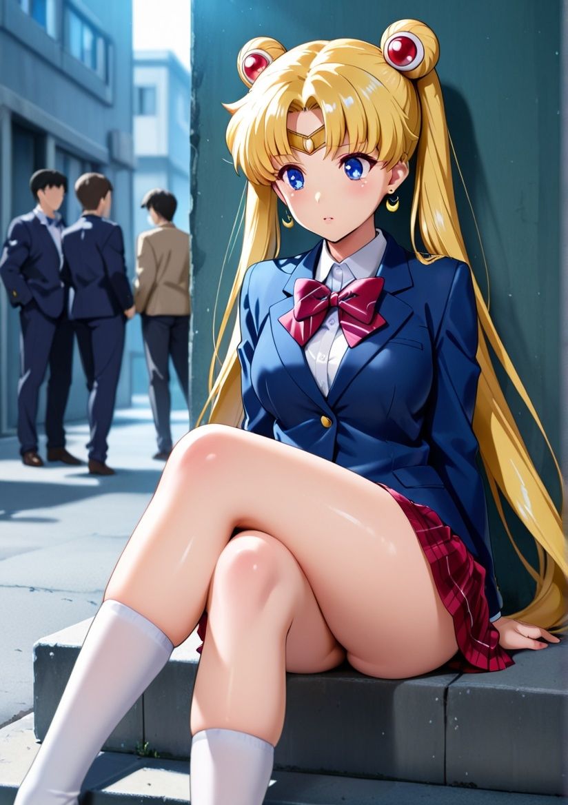 クラスの一軍女子セーラー〇ーンは発情期 - サンプル画像 3