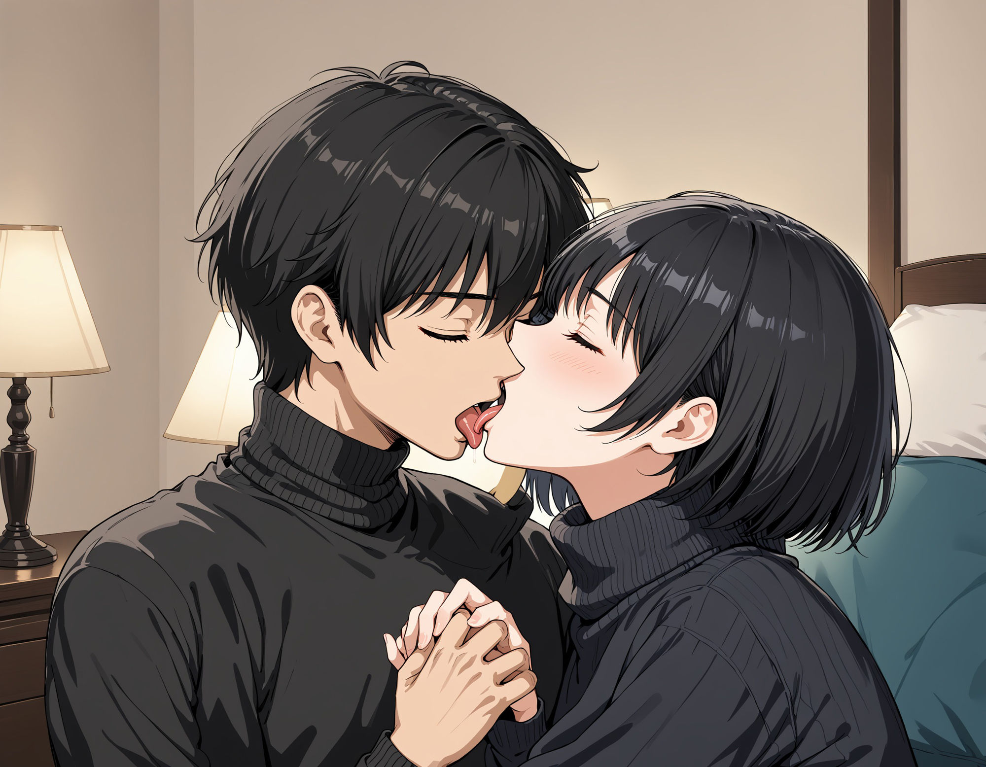 無邪気な彼女の妹が終電逃して泊まりにきた - サンプル画像 3