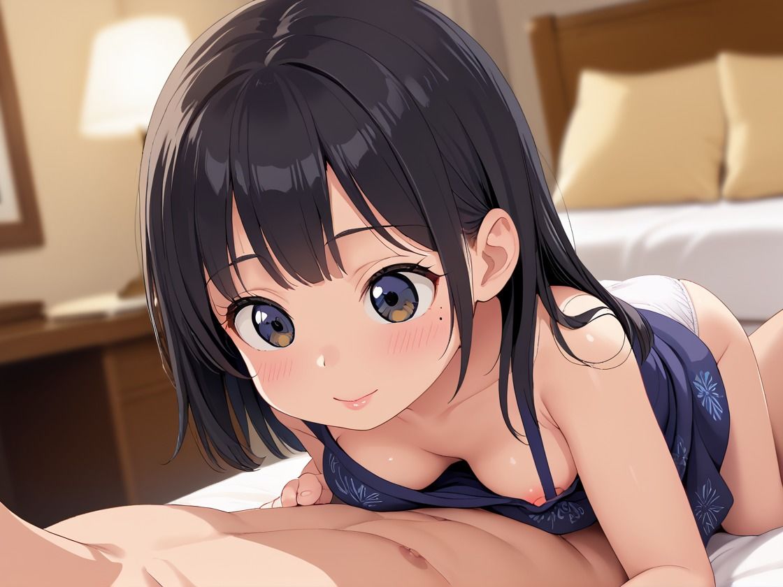 無邪気な彼女の妹が終電逃して泊まりにきた - サンプル画像 7