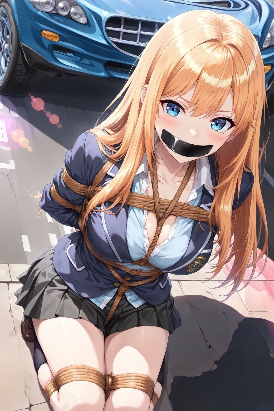 【学園アイドル緊縛】狙われた優等生 - サンプル画像 1