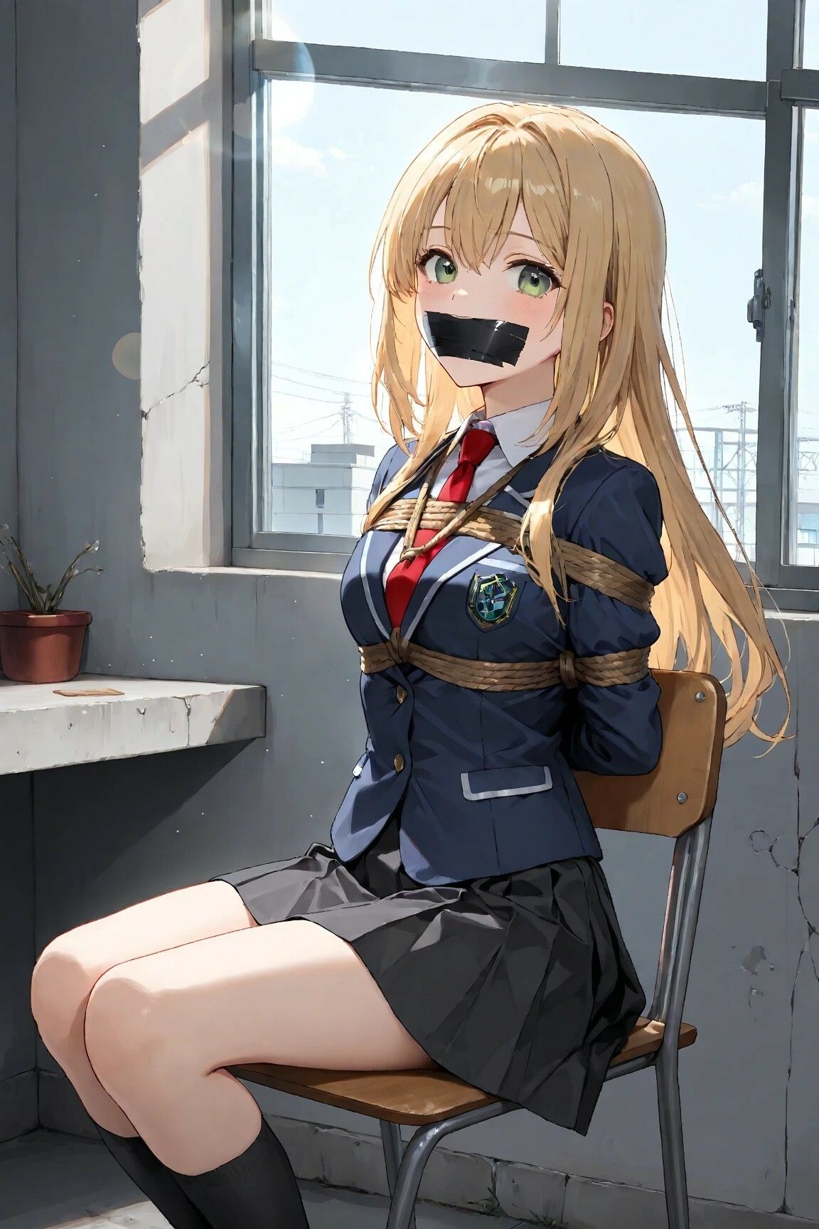 【学園アイドル緊縛】狙われた優等生 - サンプル画像 2