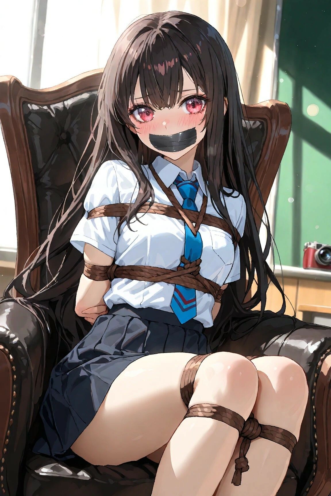 【学園アイドル緊縛】狙われた優等生 - サンプル画像 5