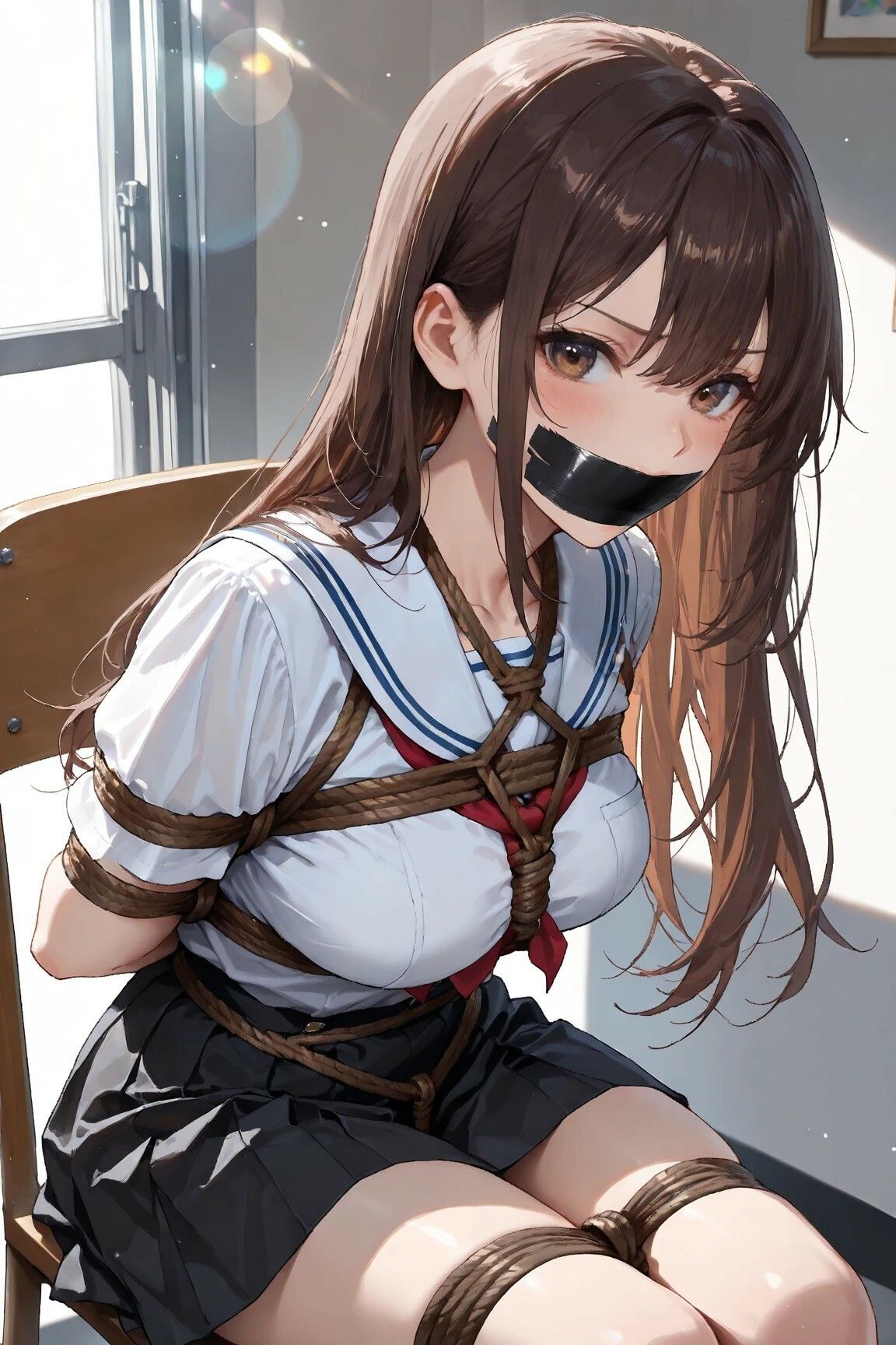 【学園アイドル緊縛】狙われた優等生 - サンプル画像 7