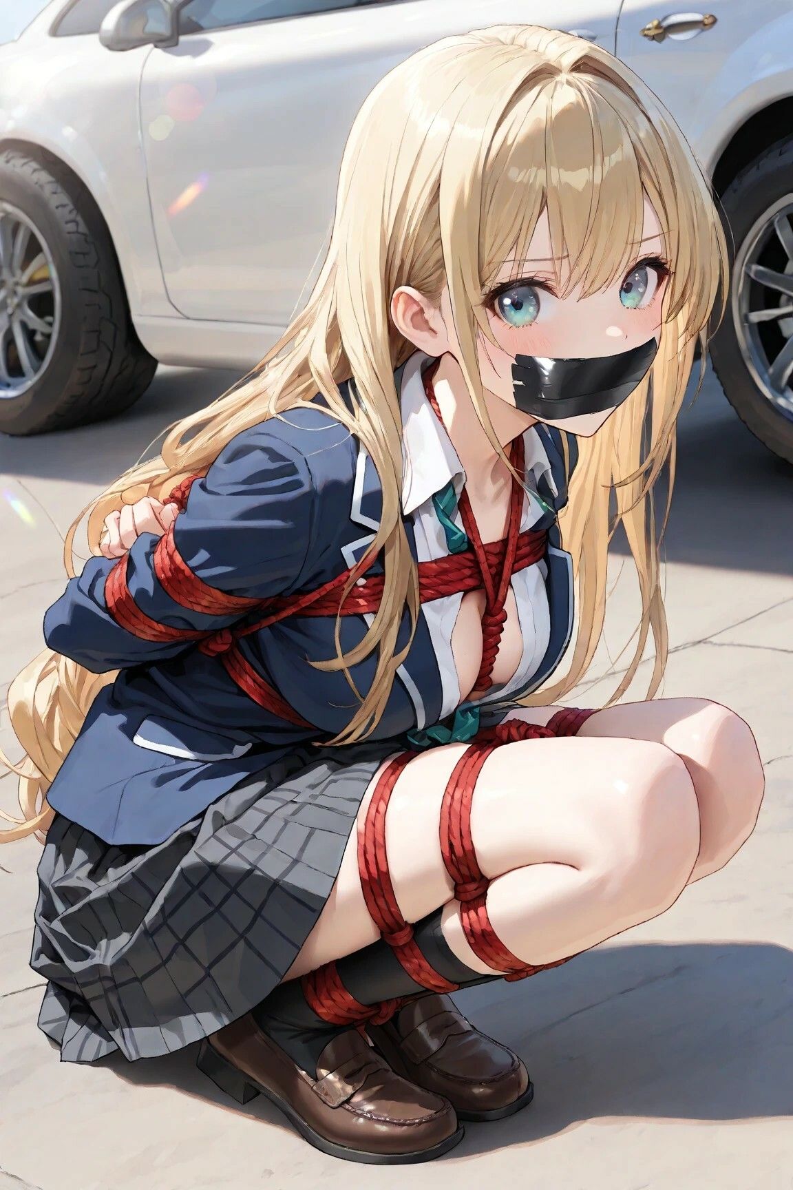 【学園アイドル緊縛】狙われた優等生 - サンプル画像 10