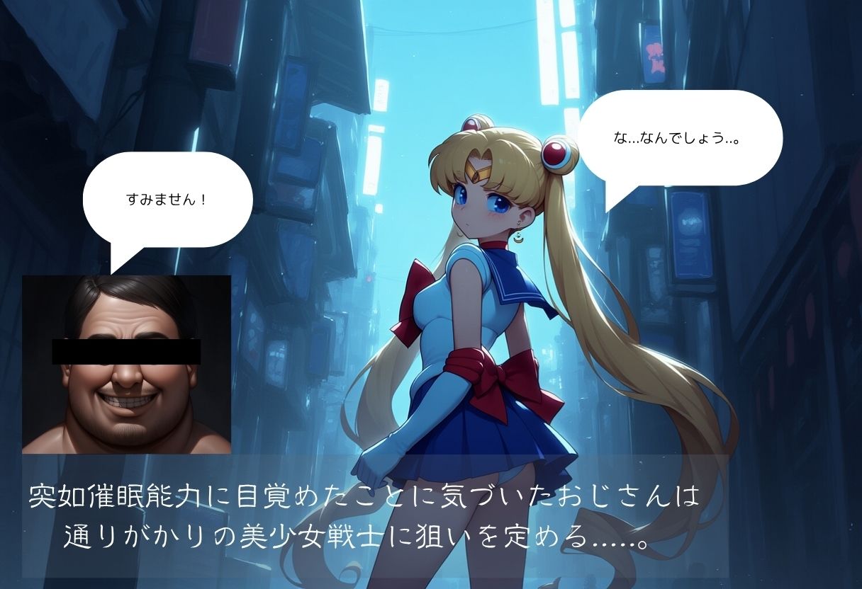 美少女戦士〜洗脳レ●プ - サンプル画像 1