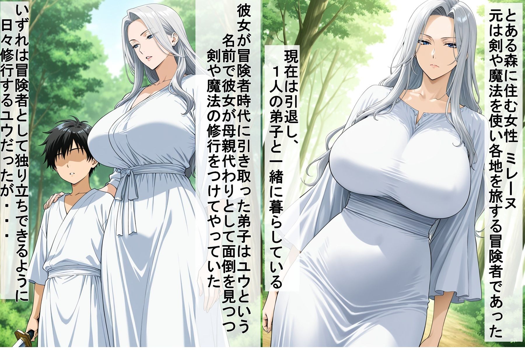 弟子に操られる女師匠 - サンプル画像 1