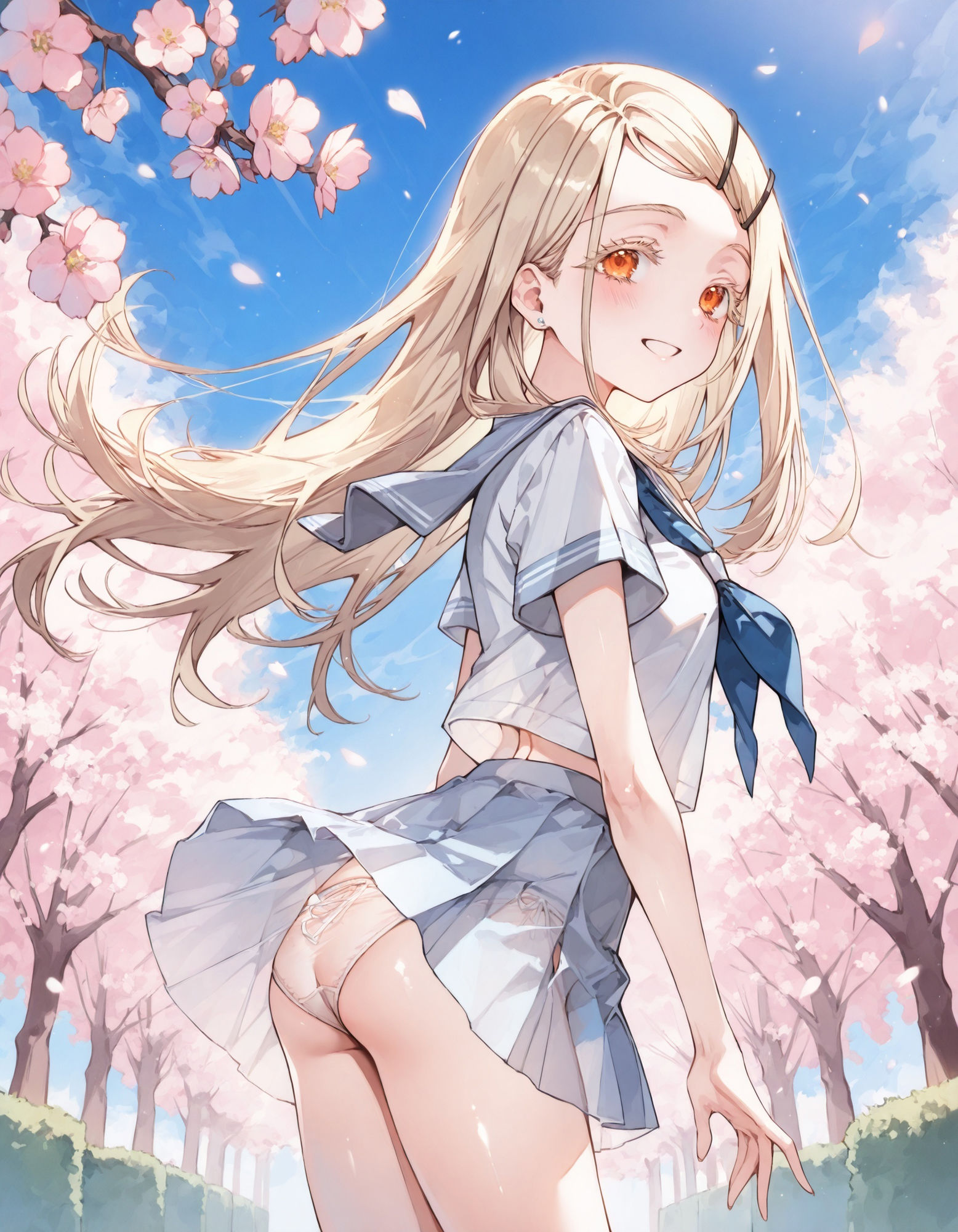 篠〇広のパンチラ〜制服編〜 - サンプル画像 1