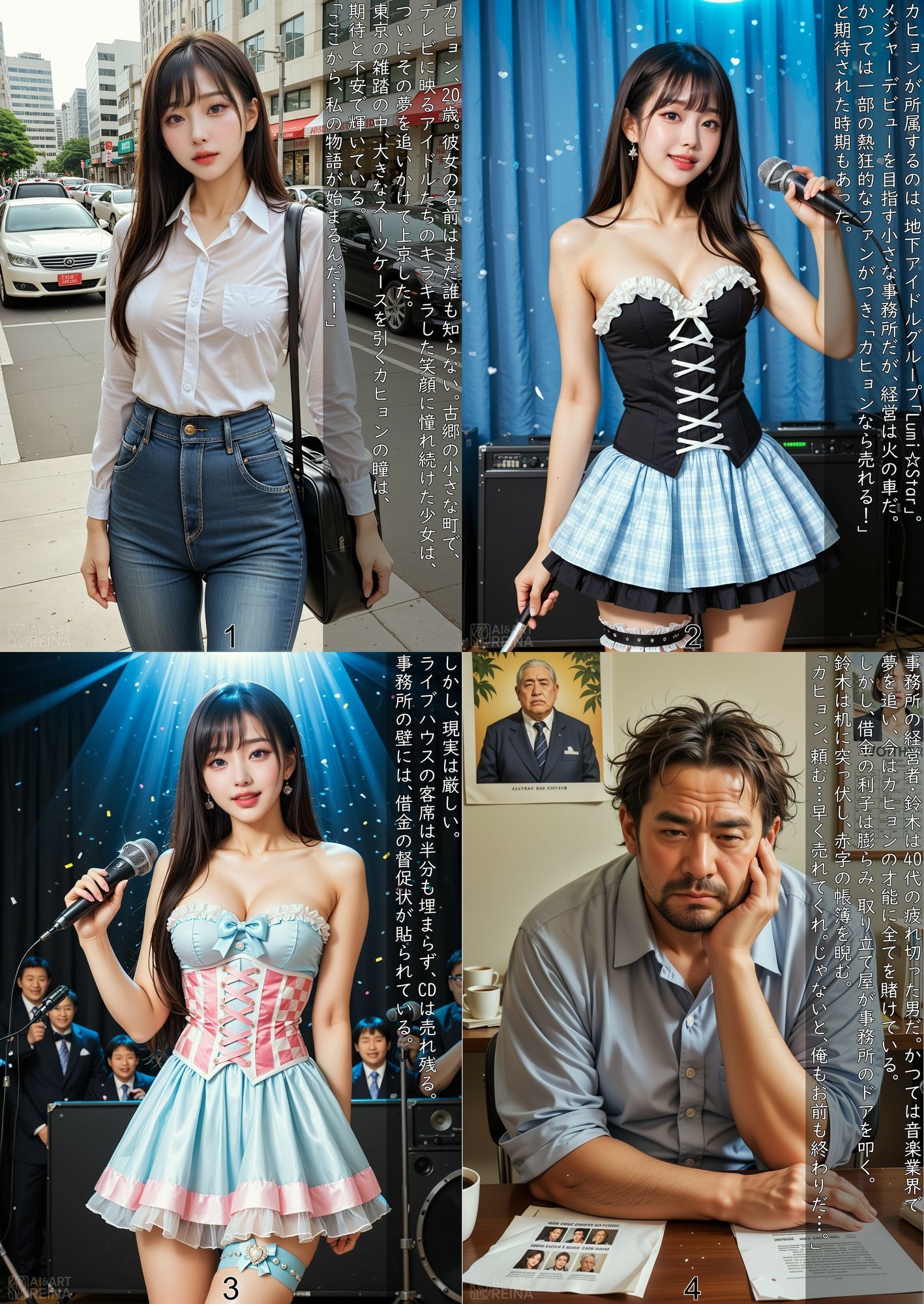 カヒョン〜流出！騙された清楚系アイドル〜＜快楽地獄＞No.01〜07（実写系） - サンプル画像 1