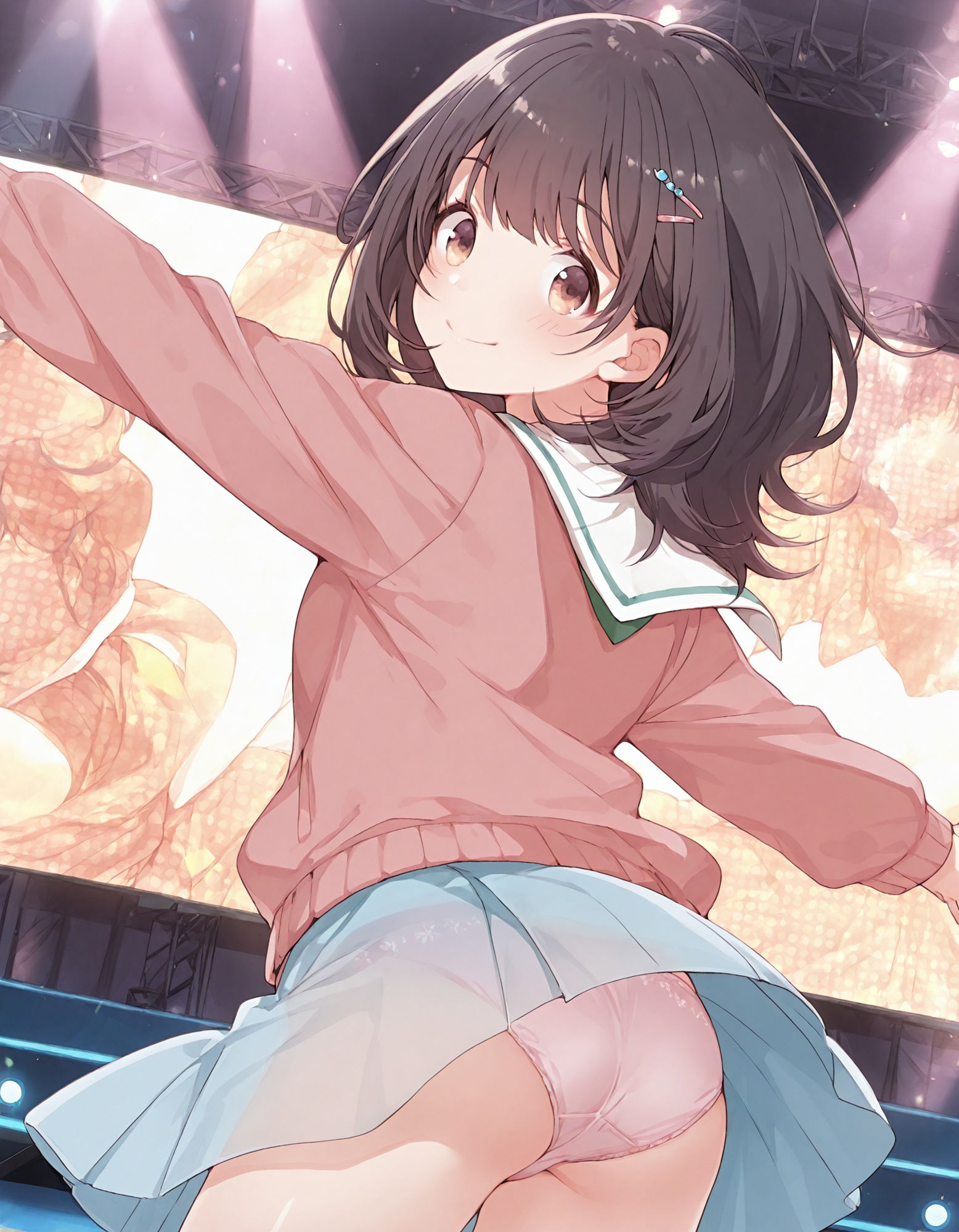 河〇まこのパンチラ〜私服編〜 - サンプル画像 1