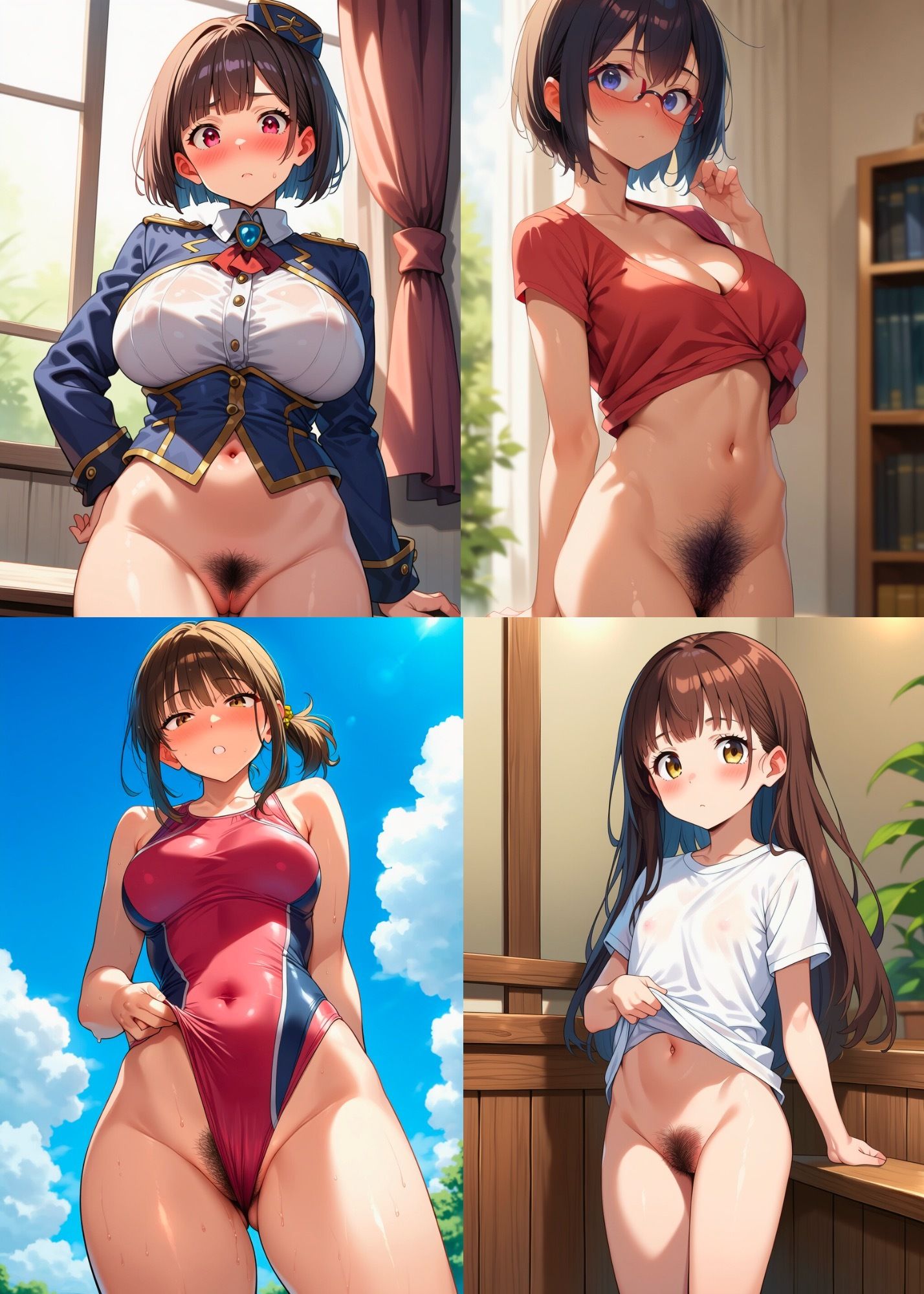 美少女陰毛コレクション - サンプル画像 2