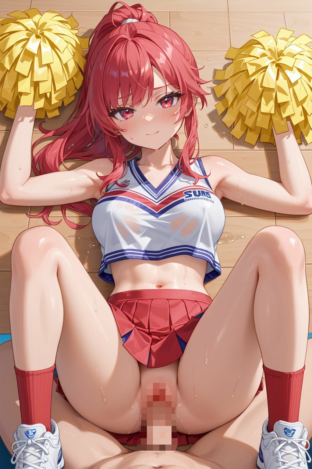 絶頂☆応援  チア部の濃厚ご奉仕 - サンプル画像 6