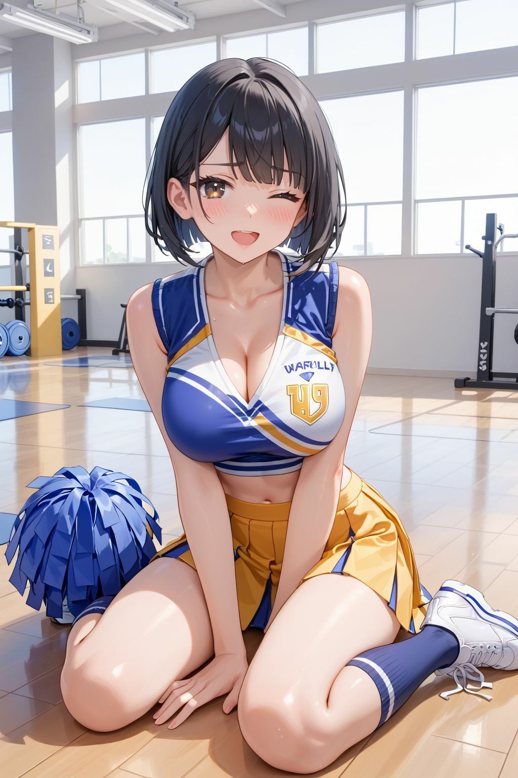 絶頂☆応援  チア部の濃厚ご奉仕2 - サンプル画像 1