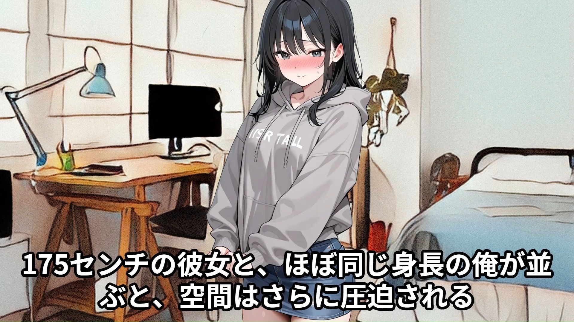【羞恥体験告白】高身長175cmの女子学生が目の前に立ってて勝手にビビった俺、実はただの気弱で可憐な子だったので、満員電車で弄んでしまった話（後編） - サンプル画像 4