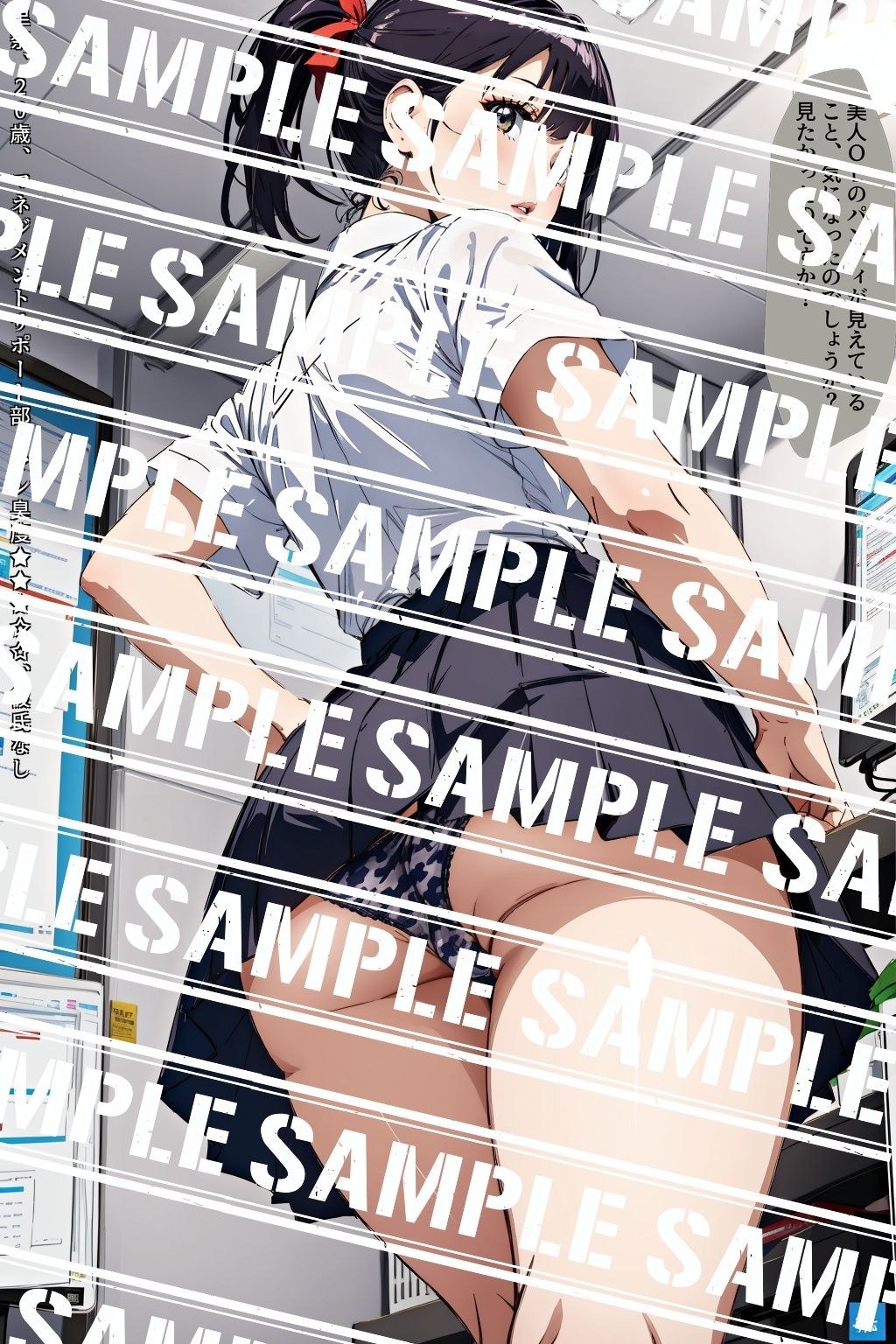 デカ尻OLのパンティ事情、知りたくない？ Vol.3 - サンプル画像 3