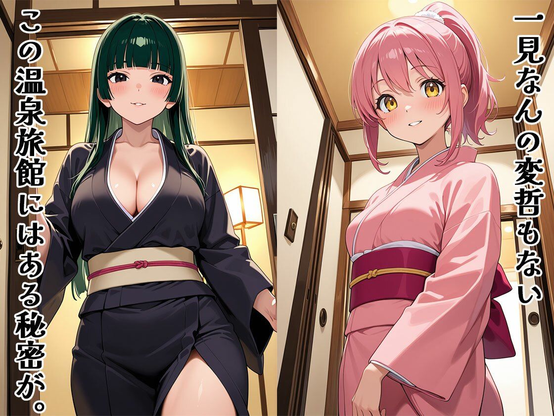 女将がお世話をしてくれすぎる温泉宿【CG100枚】 - サンプル画像 1