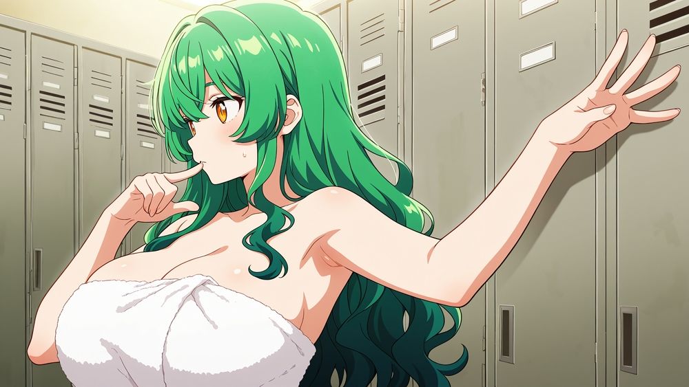 異色髪爆乳水泳部姉妹が顧問教師と孕ませプールレッスン【4K】 - サンプル画像 9