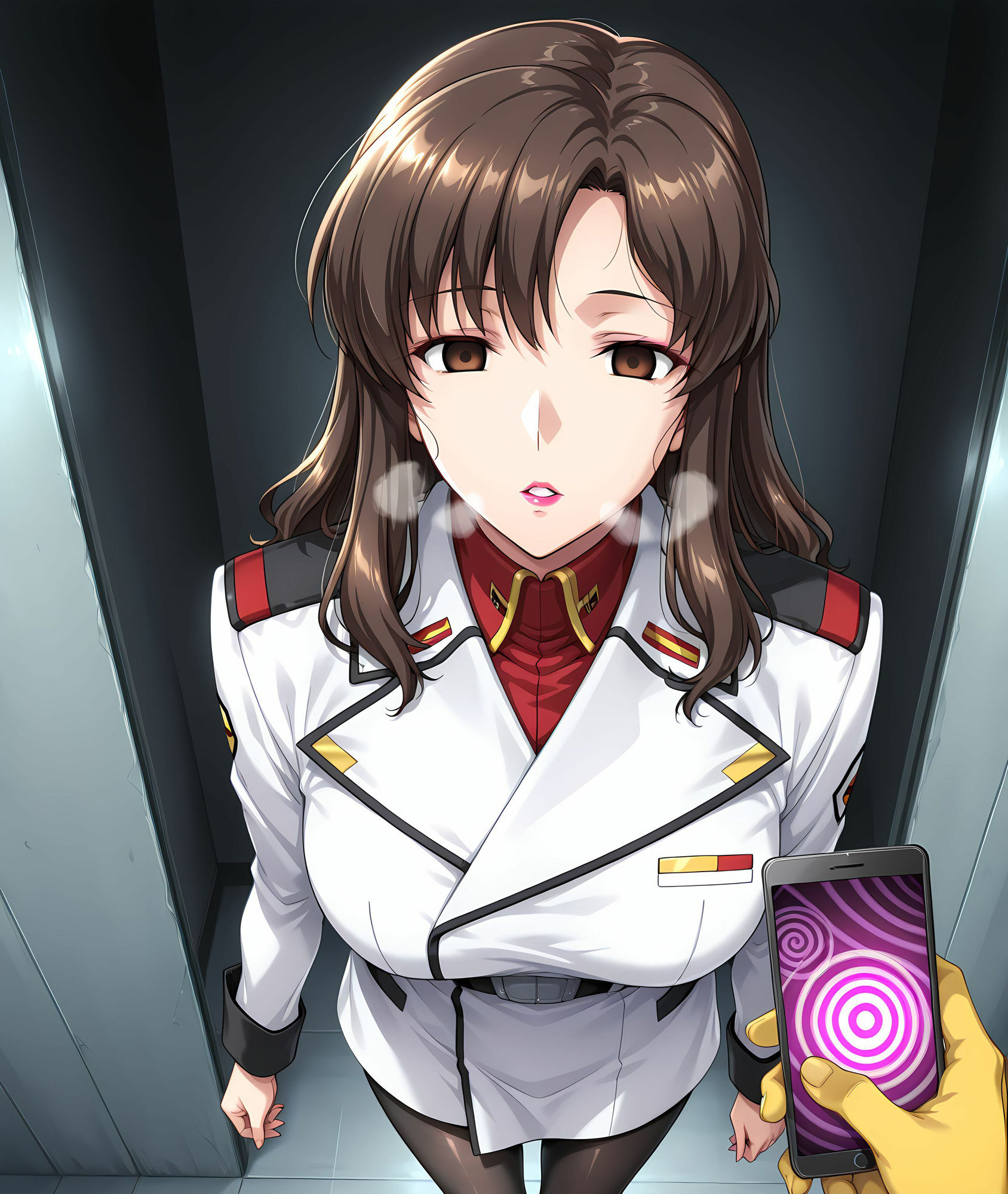 女艦長拘束機械姦・完堕ち孕ませ搾精 - サンプル画像 3