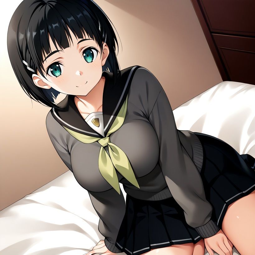 ［R-18］SexArtOrgasm 桐ヶ〇直葉［白くべたつく何か編］ - サンプル画像 1