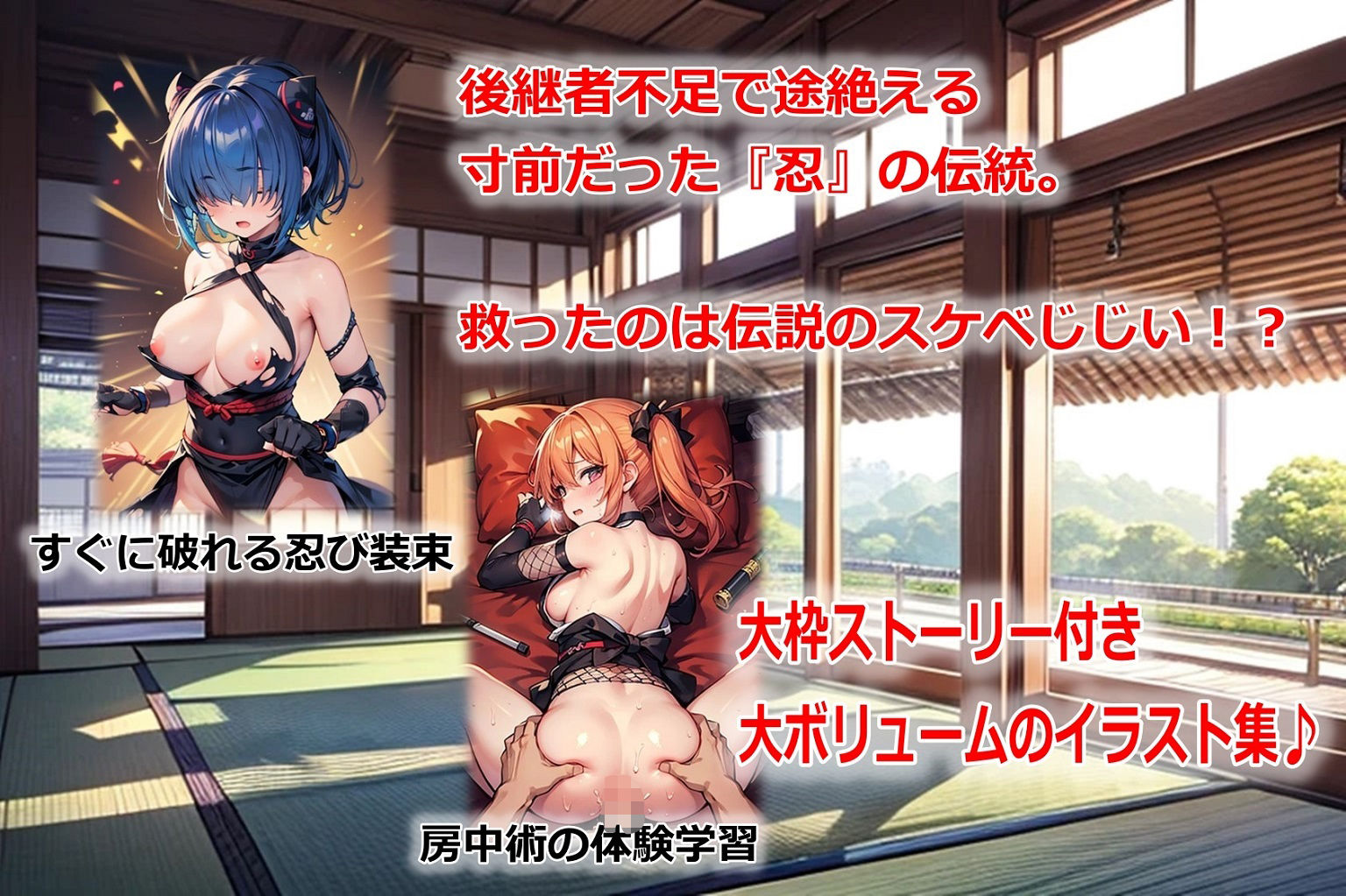 くのいちブームがきた！ - サンプル画像 1