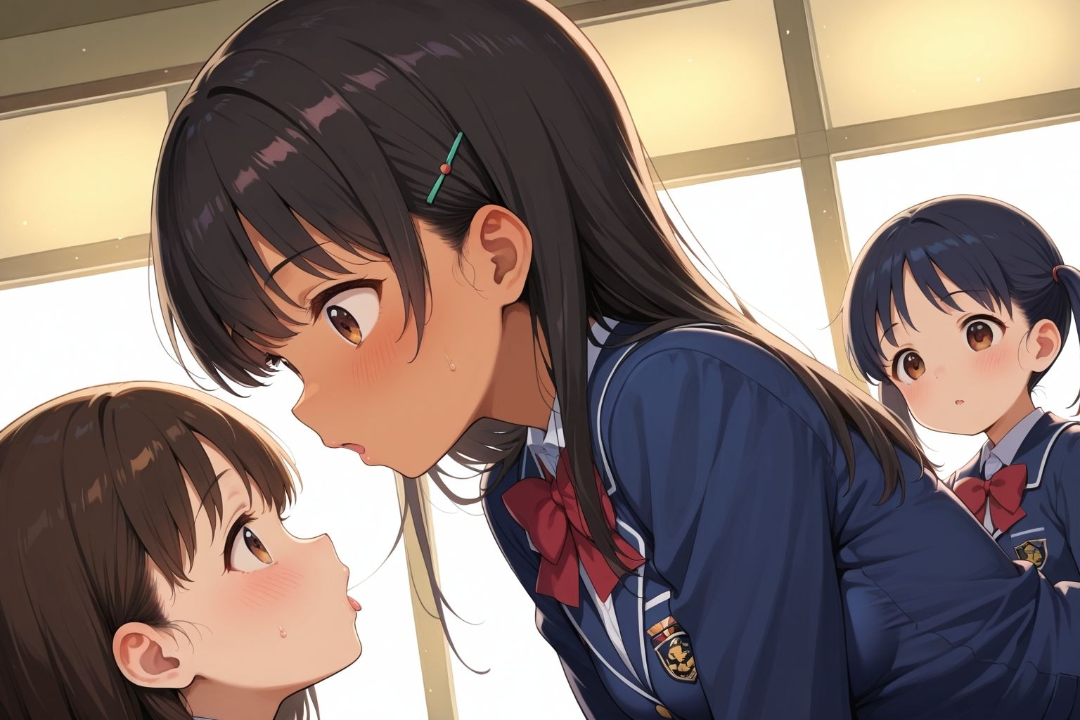 女体化乱交教室ふたなりレズハーレム - サンプル画像 5