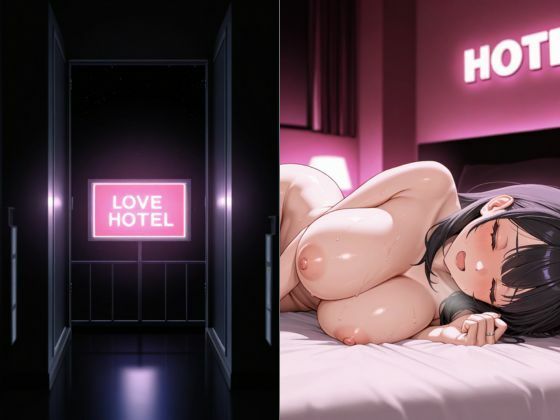 ナンパ女をラブホに連れ込みいちゃいちゃ、快感に萌えるよる - サンプル画像 1