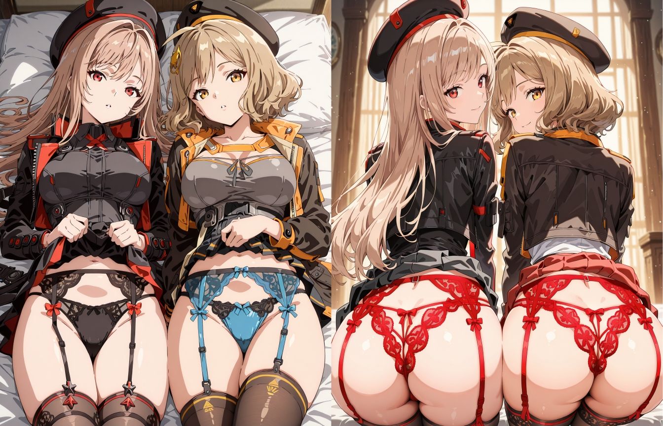 ラ◯とア◯スのパンツ - サンプル画像 2