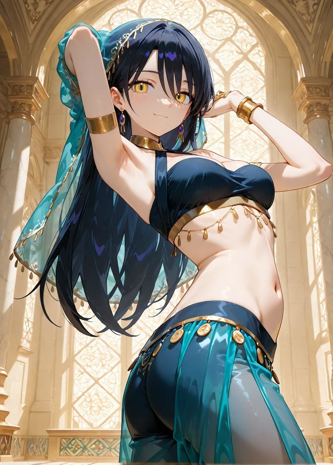 「機動戦士Gundam GQuuuuuuX」ニャアン セクシー写真集6（全500枚） - サンプル画像 6