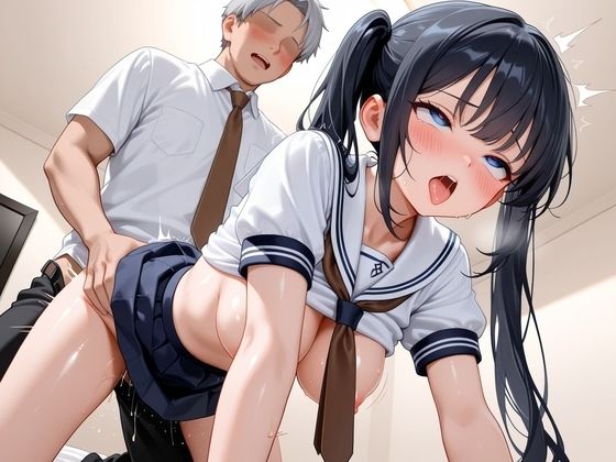 先生に弱みを握られた不登校の女子校生 - サンプル画像 3