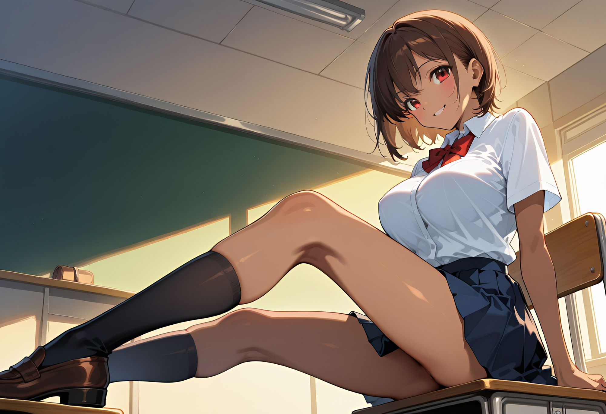 学園性戦〜彼女はいつも濡れている〜 - サンプル画像 2
