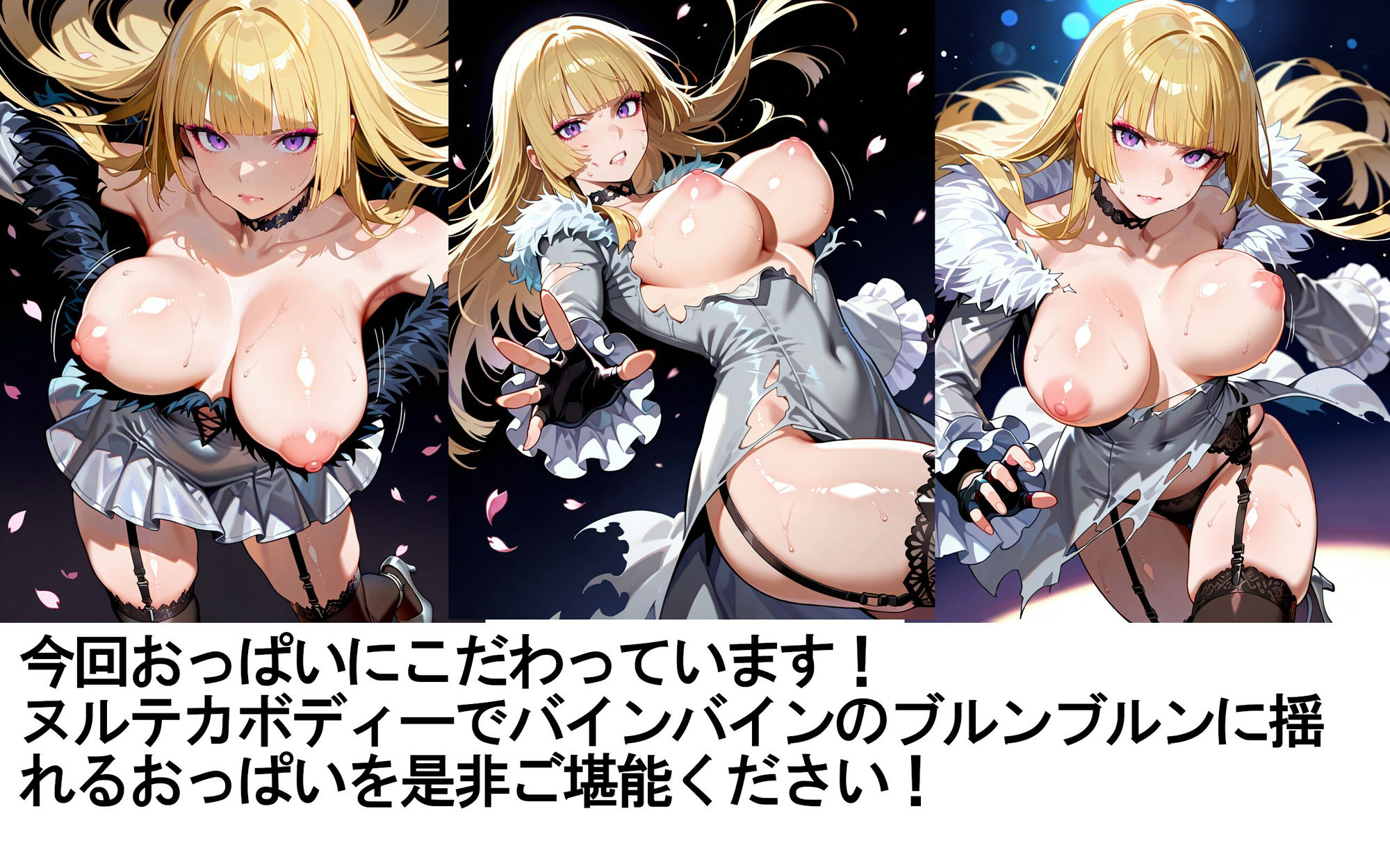 格闘お嬢様リ〇丸出しCG集（1） - サンプル画像 3