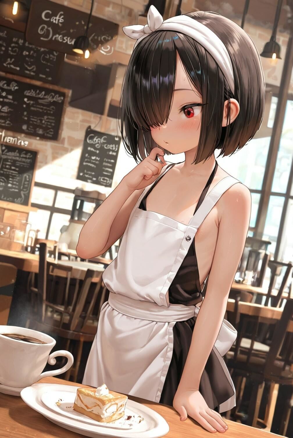 どこでも性サービスが当たり前の街！カフェ編 - サンプル画像 1