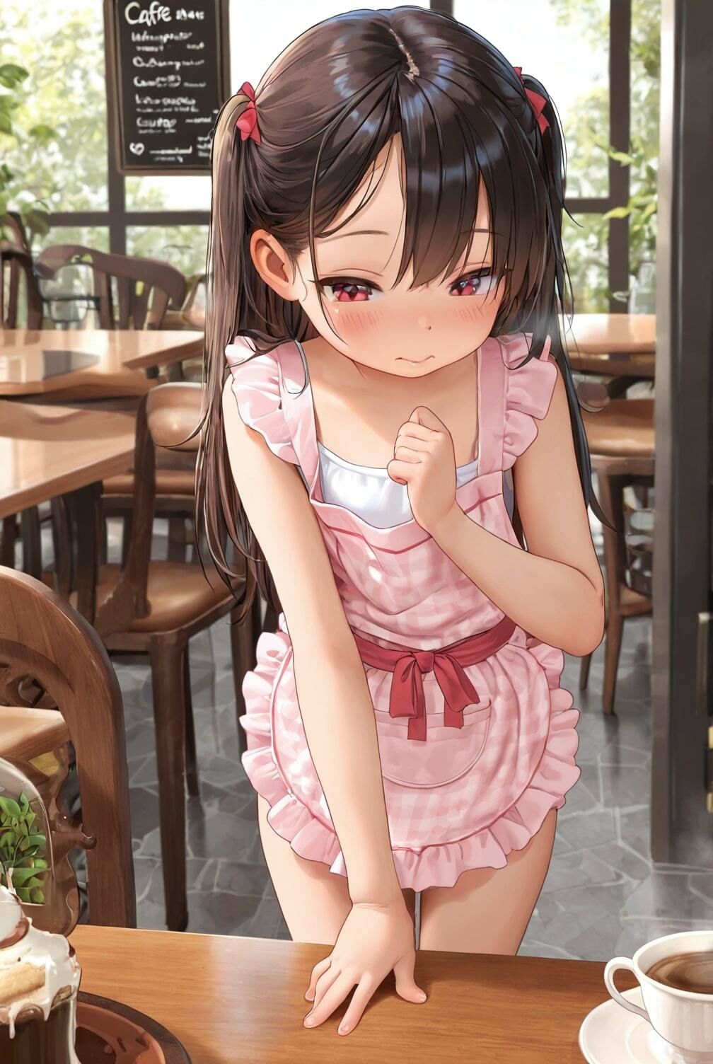 どこでも性サービスが当たり前の街！カフェ編 - サンプル画像 2