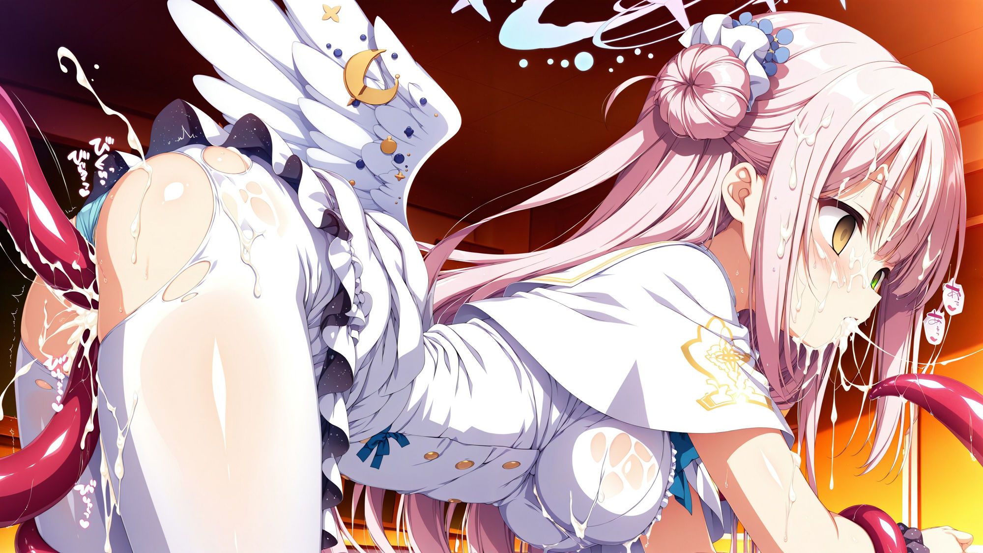 触手に囚われた少女達 〜ブルアカ編〜 Vol.7 - サンプル画像 1