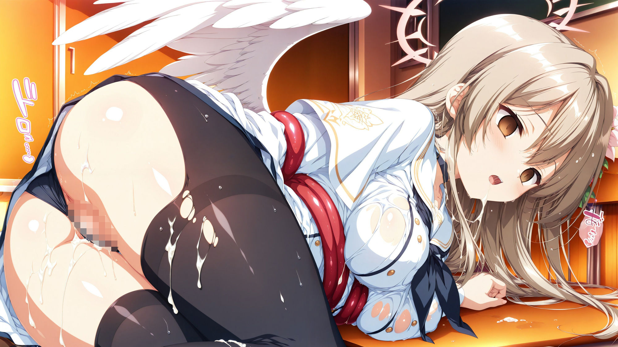 触手に囚われた少女達 〜ブルアカ編〜 Vol.7 - サンプル画像 4