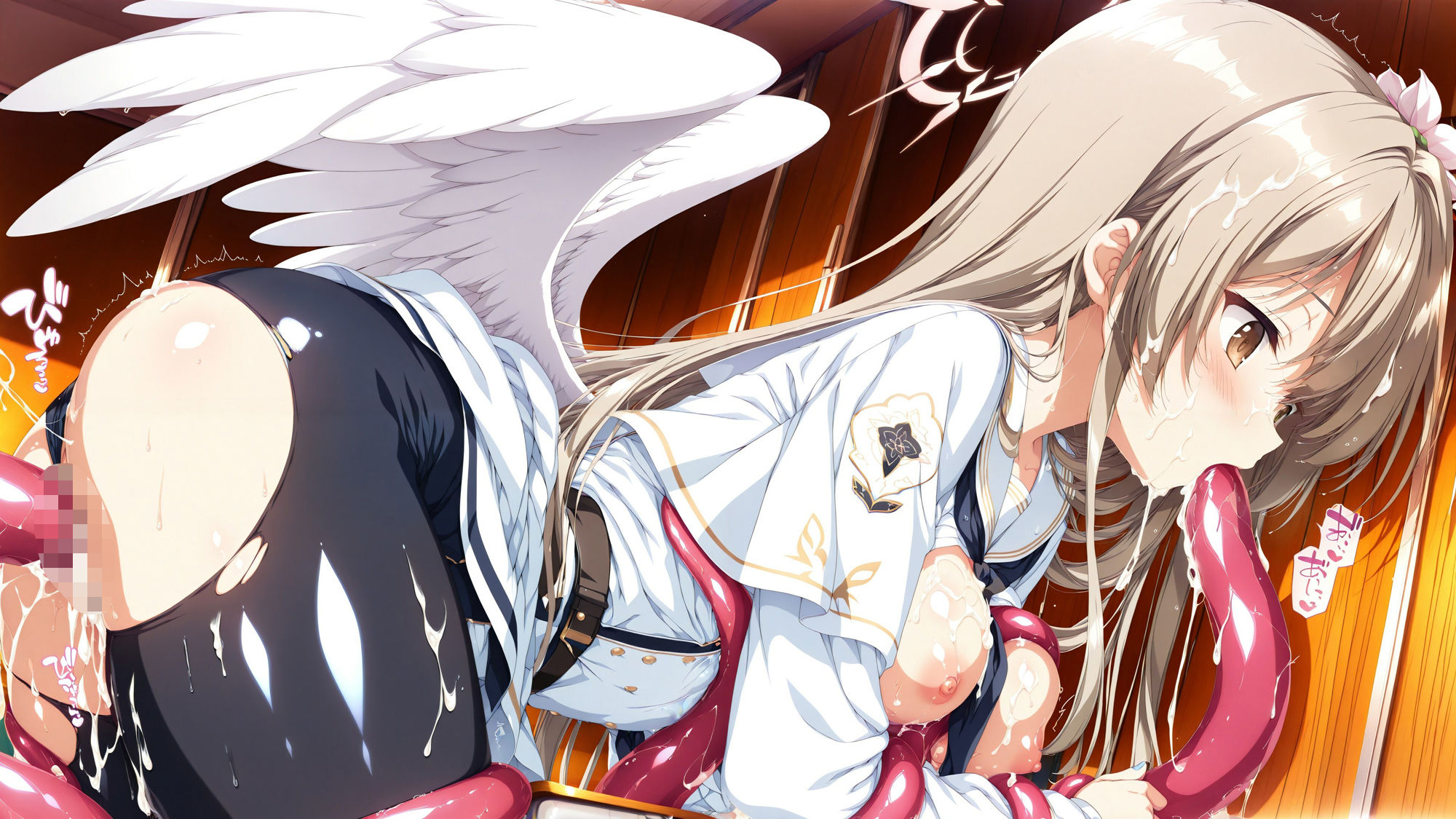 触手に囚われた少女達 〜ブルアカ編〜 Vol.7 - サンプル画像 5