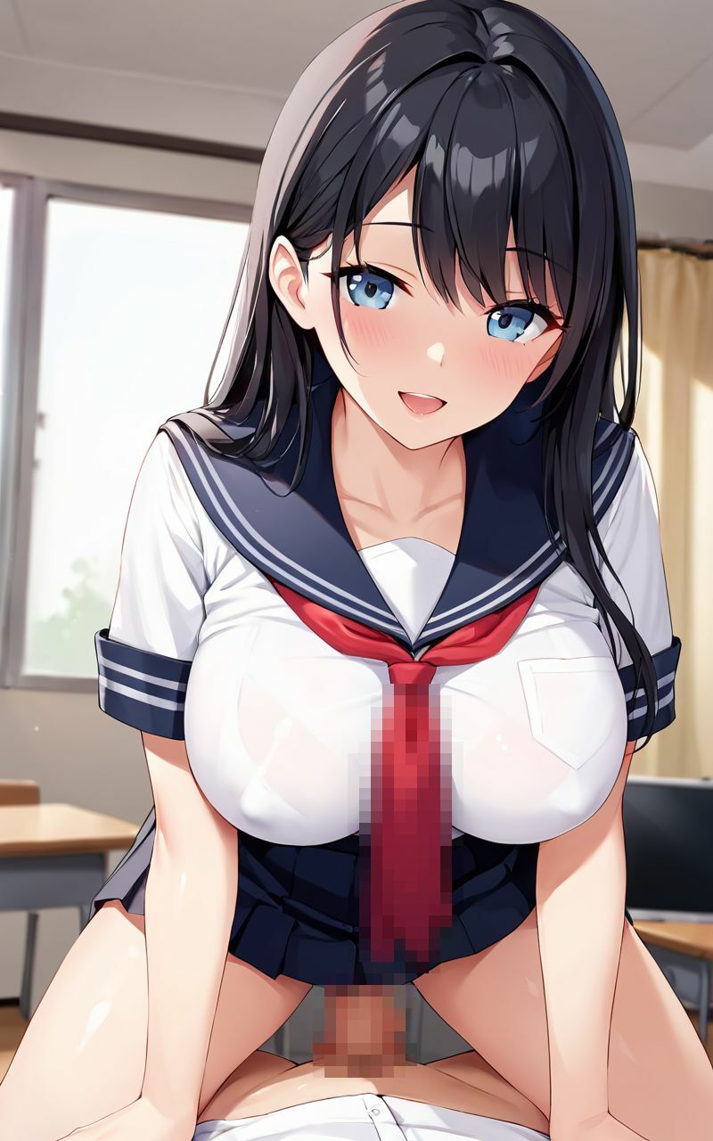 清楚な優等生。爆乳すぎて規格外。 - サンプル画像 1