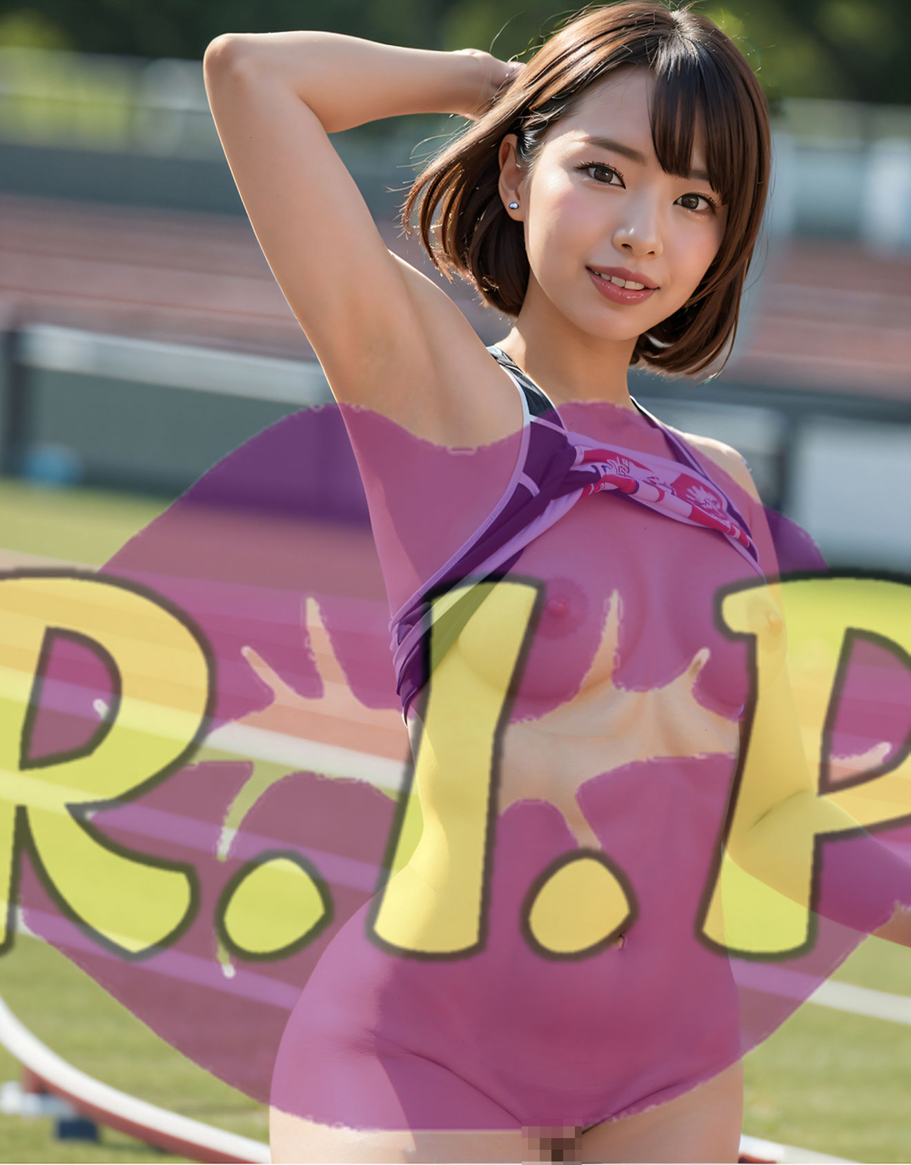 コスプレシリーズ エッロい陸上部員風 - サンプル画像 6