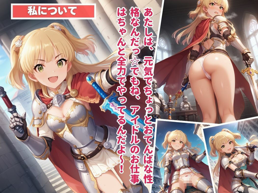 【催●・妊娠】アイドル●スター  城ヶ●莉嘉 - サンプル画像 1