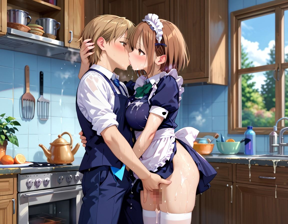 性処理係〜女子校生メイドのイキ顔 - サンプル画像 6