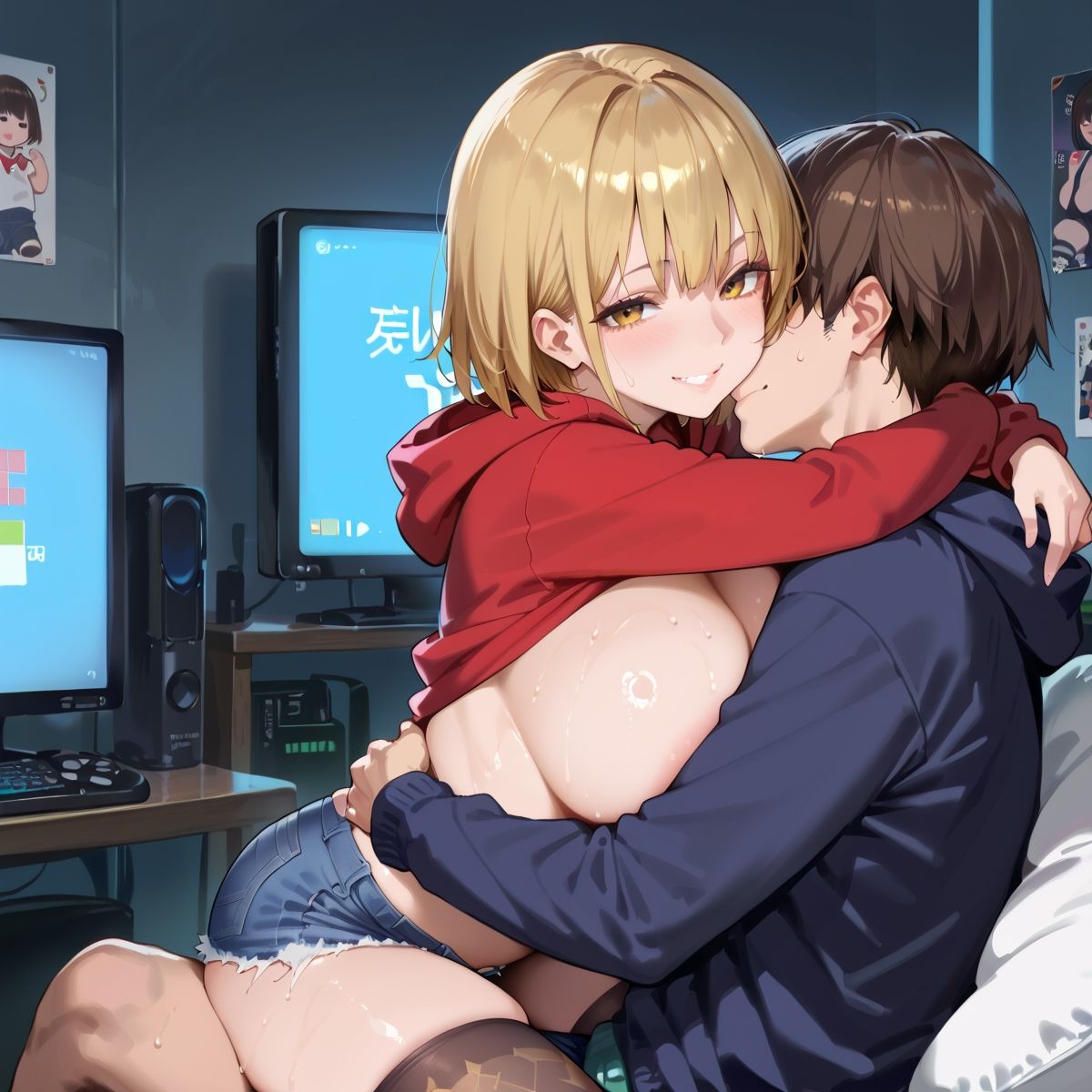 【PART14】おまんこ使い放題！自由にハメさせてくれる引きこもりゲーマー女子 - サンプル画像 6