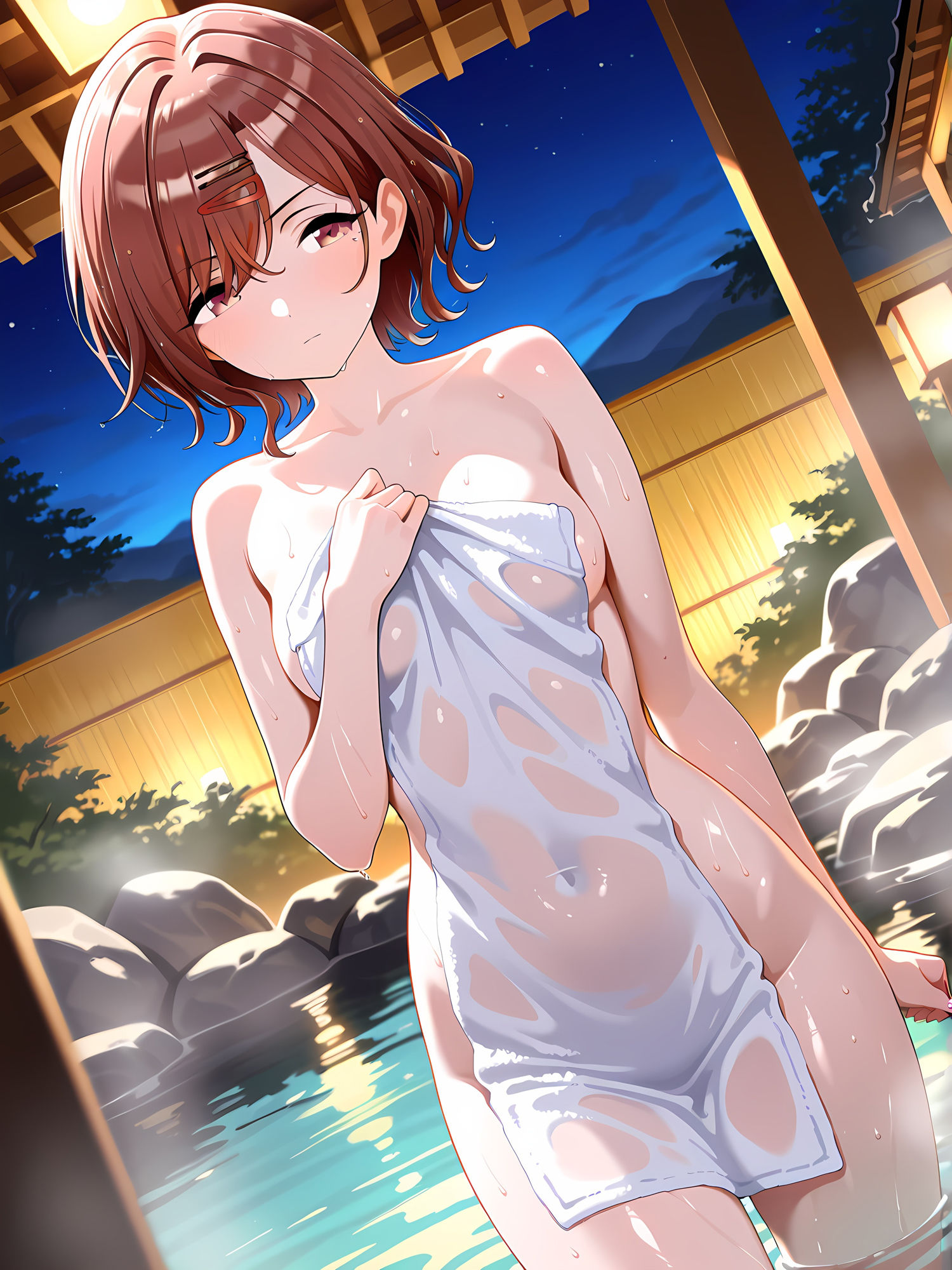 彼女としっぽり温泉でセックス！樋◯円香 - サンプル画像 3