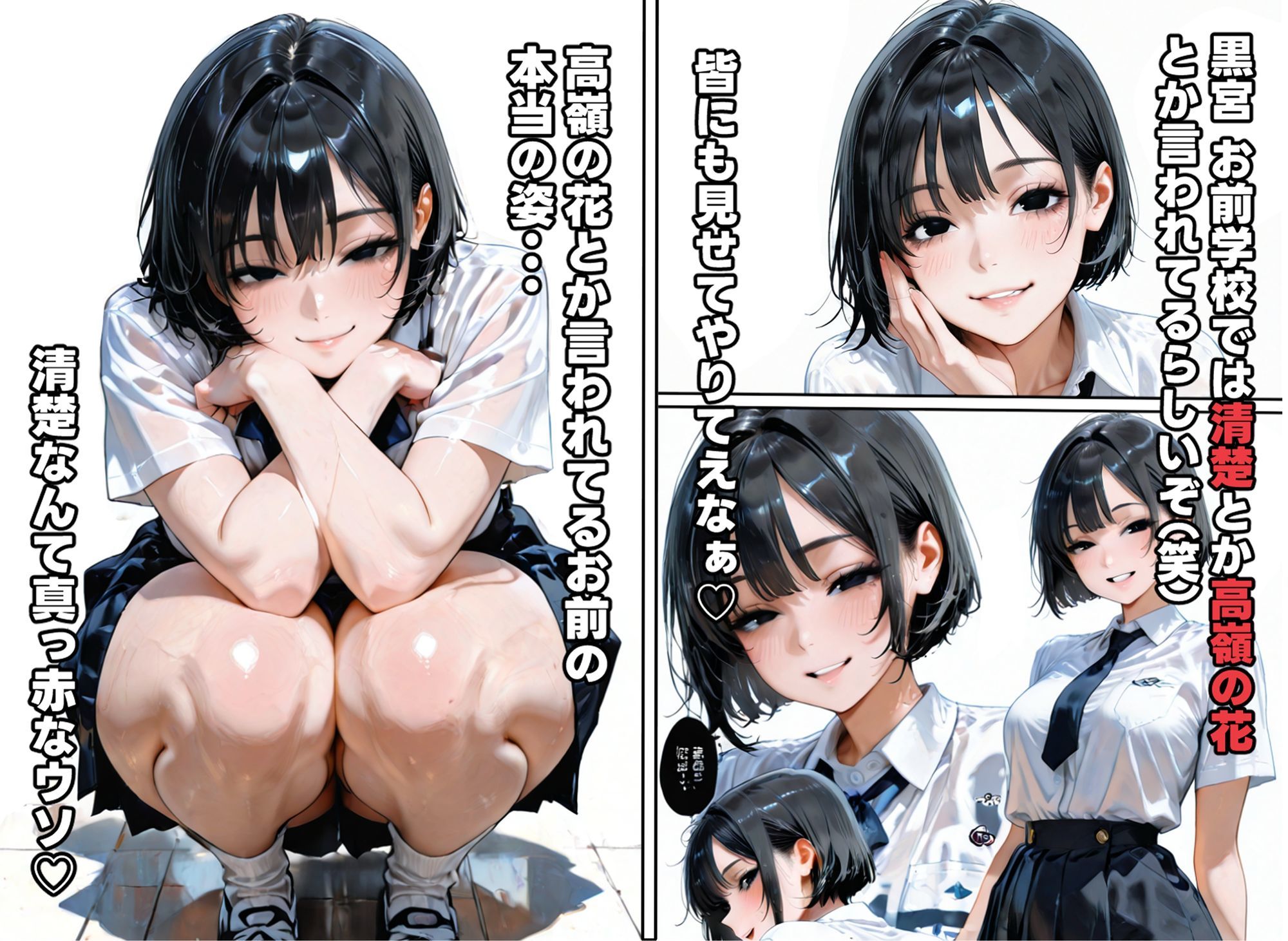 高嶺の花の黒宮さん - サンプル画像 2