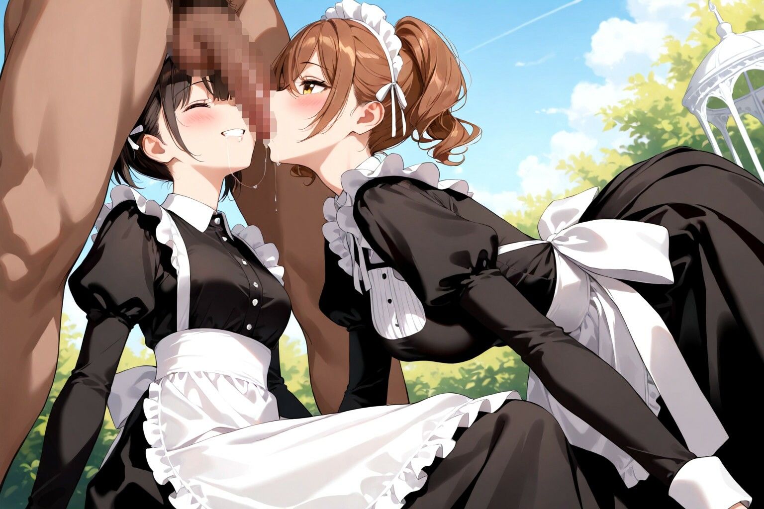 メイドさんのおくちえっち - サンプル画像 8