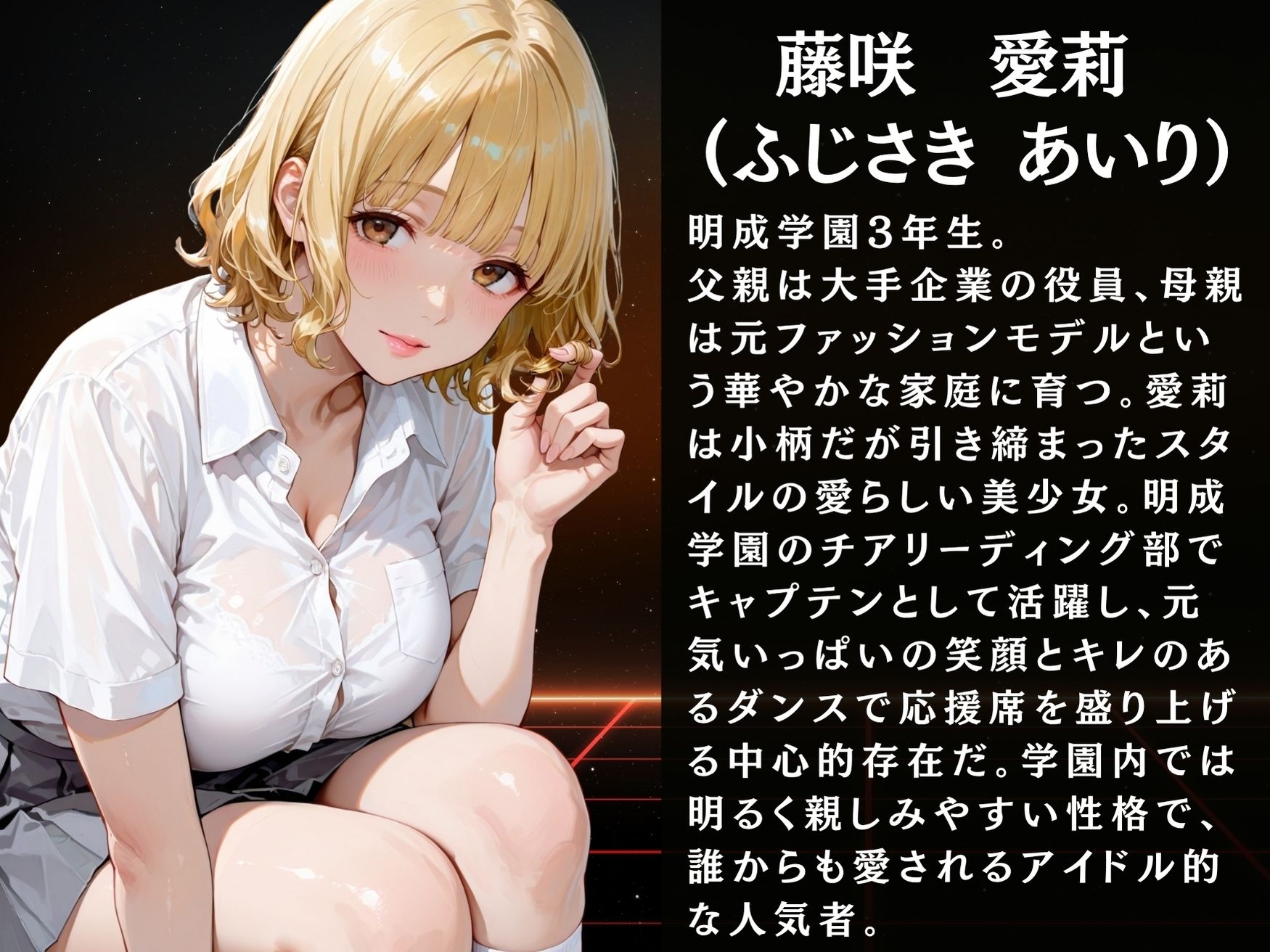 放課後の性指導 〜藤咲愛莉 の禁断の記録-ハメ撮り - サンプル画像 2