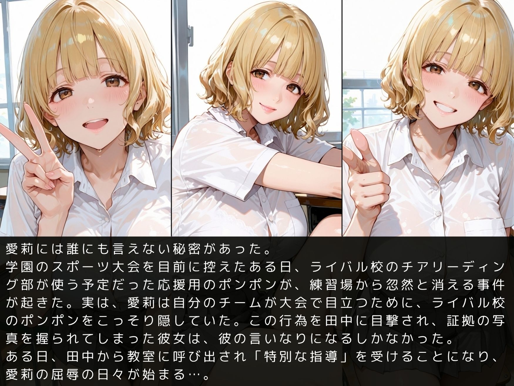 放課後の性指導 〜藤咲愛莉 の禁断の記録-ハメ撮り - サンプル画像 3