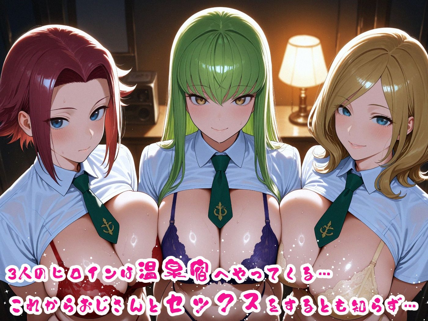 温泉宿でSEX -コードギ〇ス- - サンプル画像 2