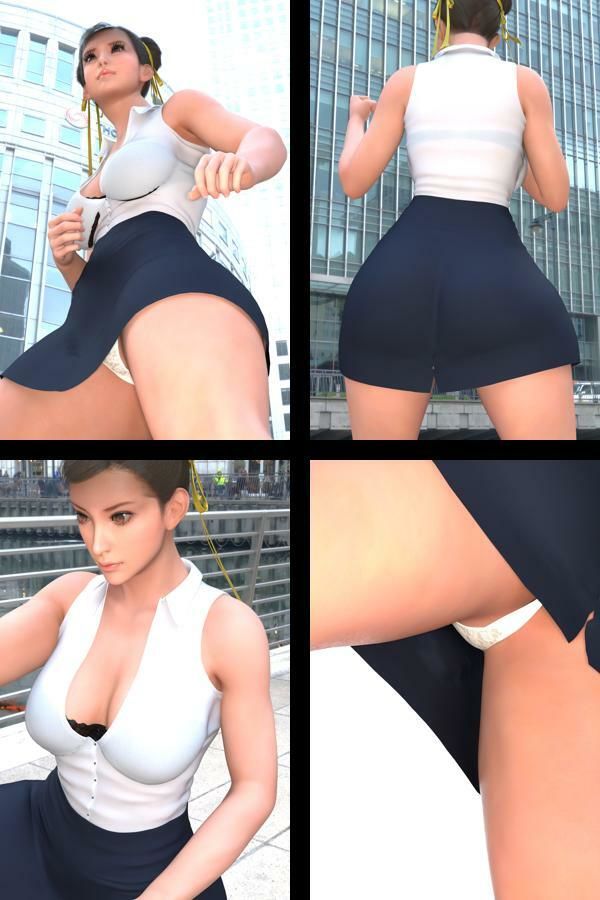 【TD100】最強の元祖格闘女子『春麗（チュンリー）』の写真集 Beautiful_Spring-09 - サンプル画像 1